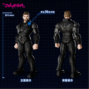 Figurines <span class=keywords><strong>Marvel</strong></span> Blokees <span class=keywords><strong>Thor</strong></span> - Version Lumineuse, Modèles Originaux Authentiques à Assembler, Jouet de Construction, Boîte Mystère - Product Image 2