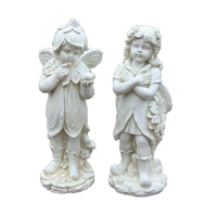 Moules pour ornements de jardin, moules pour sculpture en ciment, moules en béton sur mesure, statue d'ange en fibre de verre