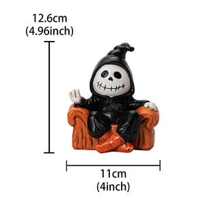 New <strong>Halloween</strong> Decoration Resin Crafts for Gifts <strong>Halloween</strong> Resin Dolls Ornament Party Decoration Resin Crafts for Home Decoration - Product Image 5
