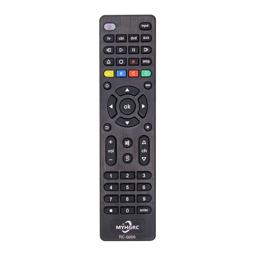 Universal Remote Control for All TVs Blu-ray/DVD Players Streaming Media Players Soundbars Cable Boxes and AV Devices