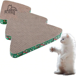 Papan Cakar Kucing, Tempat Bermain dan Bersantai untuk Kucing, Mainan Kucing yang Bagus untuk Bermain, Melatih Otot, dan Menggaruk, Papan Cakar yang Tahan Lama - Product Image 1