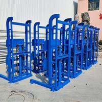 Poubelle élévatrice de haute qualité, élévateur hydraulique pour poubelle, machine d'alimentation verticale personnalisée, poubelles élévatrices