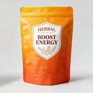 Sachet Doypack thermoscellable refermable pour chips, qualité alimentaire, avec fermeture éclair, imprimé en héliogravure, recyclable, en aluminium, personnalisé, pour salades, gâteaux, PE - Product Image 2