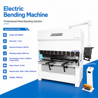 Proveedor OEM de Prensa Plegadora Eléctrica Compacta Inteligente de Doble Servo de 50T2000mm para Ahorro de Energía, para Conformado de Chapa Metálica de 3.0mm