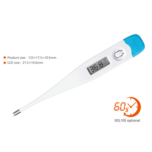 Univerhealth Kỹ Thuật Số Y Tế Điện Nhiệt Kế Uống Cho Bé Hộ Gia Đình Sử Dụng Với Đầu Dò Cứng 0.1c Độ Chính Xác CE Chứng Nhận - Product Image 2