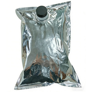 Bolsa de embalaje VMPET de grado alimenticio de 96 oz, bolsa resellable con sellado térmico, bolsa en caja con tapa de rosca BIB para café y jugo - Product Image 5