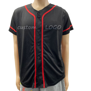 <span class=keywords><strong>Chemise</strong></span> de sublimation respirante de haute qualité pour hommes, brodée de maillots de <span class=keywords><strong>baseball</strong></span> majestueux personnalisés - Product Image 5