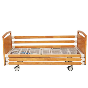 Manual Nursing <b>Bed</b> S-R004 Fully Enclosed Guardrail Home Rehabilitation Use - Product Image 1