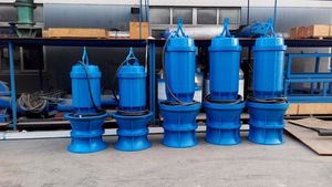 Bomba Sumergible de Flujo Axial de 30 Metros de Altura de Elevación, Serie Source de Fabricantes, Bomba Eléctrica Sumergible de 380V para Agua Limpia en Terrenos Agrícolas - Product Image 5