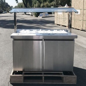 Nuevo Modelo de Refrigerador Comercial para Restaurantes, Buffet Refrigerado, Barra de Ensaladas, Mesa de Alimentos Fríos - Product Image 5