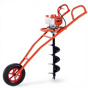 63cc Hand Push Earth Drilling <b>Auger</b> Gasoline Engine Augur Drill Earth <b>Auger</b> <b>Post</b> Hole Digger - Product Image 1