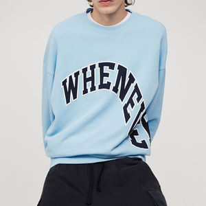 Nouvel arrivage de sweatshirts décontractés personnalisés pour hommes de marque privée sweatshirt à manches longues de style uni pour hommes - Product Image 1