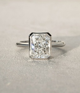 Anillo de Diamante Ovalado de Corte Brillante, Certificado por IGI, Creado en Laboratorio, para Mujer, con Engaste de Puntas, para Compromiso, Boda, Aniversario, Joyería Fina - Product Image 1