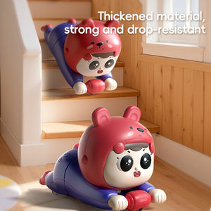 Mainan Edukasi Bayi 2025, Boneka Hewan Lucu untuk Belajar Merangkak, Mainan Plastik Bersuara untuk Bayi - Product Image 5