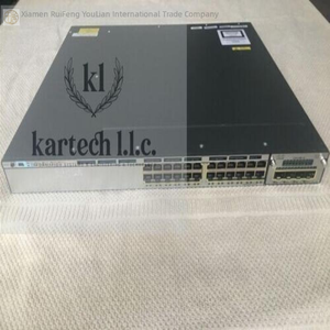 สวิตช์ Ws-c3750x-24t-wbre 24 พอร์ต Gigabit 3750x พร้อมอะแดปเตอร์ไฟฟ้า - ใบอนุญาต Ipservice ของแท้ใหม่ พร้อมส่ง ระบบอัตโนมัติทางอุตสาหกรรม - Product Image 1