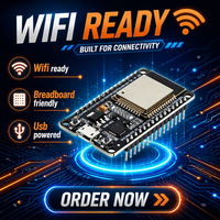 Carte de développement ESP32 en stock avec WiFi et module CH9102 Type-C Dual Core 32-bit 4MB ESP-32S