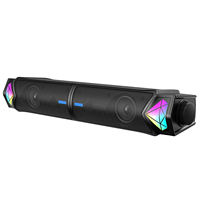 Barre de son home cinéma ONIKUMA L1 avec kit karaoké, son haute résolution 2.0 canaux 30-50W, portable sans fil pour haut-parleur 5.3 AUX