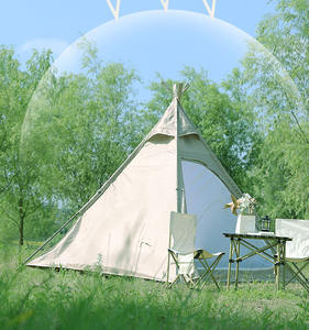 Tente pyramidale extérieure tente de <span class=keywords><strong>camping</strong></span> tente indienne pour jardin de fête à la maison-149 - Product Image 4