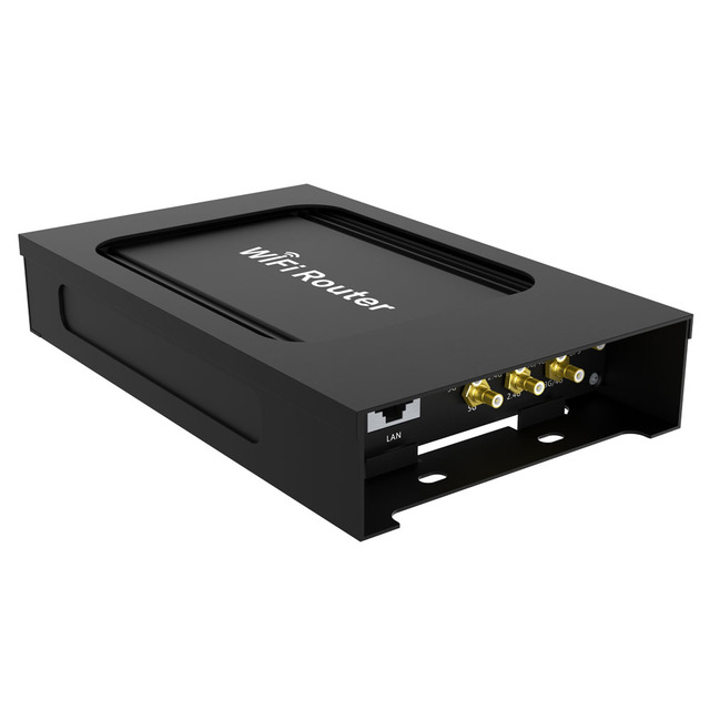 HSF Ar Router 802.11AC Modem 4G Wifi Sim Card Vehicle Router Portable Wi-Fi Powerline Adapter 9V-28V 7 External 5dbi Antenna