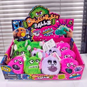 Jouets en peluche moelleux GL Fuzzy Monster, jouets sensoriels pour Halloween, balles à presser moches pour garçons et filles, matériau TPR, à partir de 14 ans - Product Image 4
