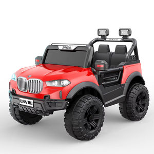 Mobil elektrik anak 2 kursi, mainan berkendara dioperasikan baterai dengan fungsi MP3 bahan plastik untuk anak laki-laki dan perempuan - Product Image 4