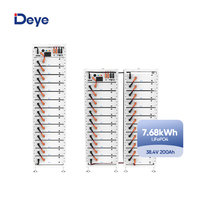 Module de stockage de batterie commercial haute performance Deye BOS-A Pack7.6 7.68kWh 200Ah 38.4V, solution tout-en-un pour système d'énergie solaire
