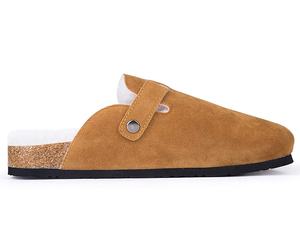 Фабричный экспорт, замшевая верхняя и пушистая подкладка, обувь для мужчин и женщин, домашние и уличные Повседневные тапочки - Product Image 2