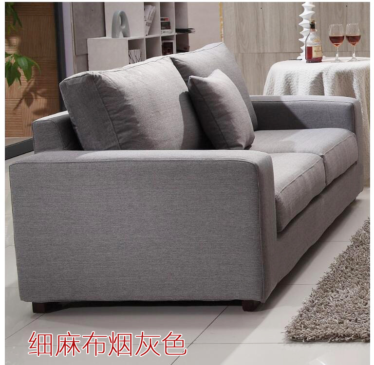 Grigio fumo [cotone e lino]]