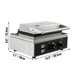 <span class=keywords><strong>Machine</strong></span> industrielle <span class=keywords><strong>belge</strong></span> de gaufrier de rectangle commercial faisant - Product Image 2
