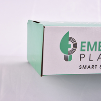 Boîte d'emballage pliable de lampe fluorescente led à économie d'énergie personnalisée