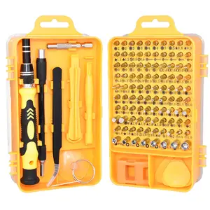 wholesale Phone Screwdriver Sets Tools Screwdriver set manufactures transparent cap 115pcs screwdriver