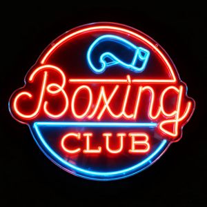 Boxing Club Letreros Neon LED indoor hanging ambient light shop <b>sign</b> wall decoration light entrance indicator light 5V 12V - Product Image 1