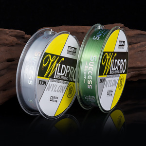 Línea de Pesca de Nylon Wildpro 100M de Alta Resistencia Transparente para Pesca en Mar y Plataforma - Product Image 1