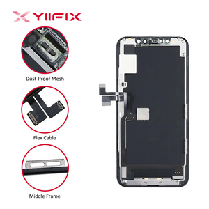 Pantalla Táctil LCD de Repuesto Completa Yiifix OLED FHD de 5.8'' Pulgadas para 11 Pro XS XR MAX 12 Pro Max <span class=keywords><strong>13</strong></span> 14 15 con Digitalizador y Cristal de Zafiro - Product Image 4