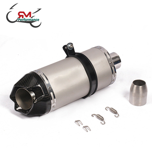 Silencieux d'échappement 51MM, haute Performance, pour moto <span class=keywords><strong>KTM</strong></span> Duke 790, <span class=keywords><strong>MT09</strong></span>, Z1000, en Fiber de carbone - Product Image 5