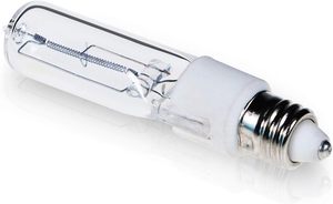 120V <span class=keywords><strong>100W</strong></span> T4 Mini nến cơ sở 1600lm 2700K rõ ràng Dimmable JD <span class=keywords><strong>E11</strong></span> <span class=keywords><strong>Halogen</strong></span> ánh sáng bóng đèn - Product Image 2