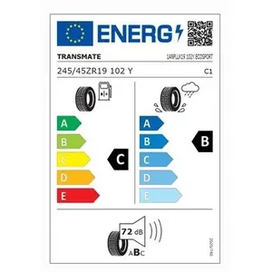 ยางฤดูร้อนทรานส์เมท อีโคสปอร์ต 245/45 R19 102Y - Product Image 3