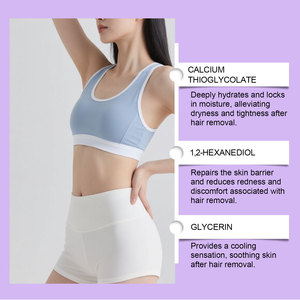 Kit de Gros pour l'Épilation Corporelle Douce : Crème et <span class=keywords><strong>Mousse</strong></span> Épilatoires Rafraîchissantes, Confortables et Pratiques pour une Peau Lisse et Hydratée - Product Image 3