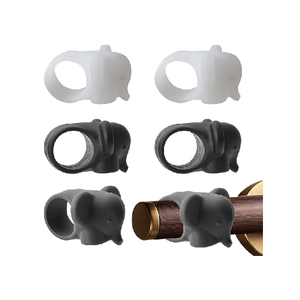 Premium Silikon Elefant Türgriff schutz-Weiche Antik ollisions abdeckung Langlebig Wasch bar - Product Image 2
