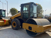 Rouleau vibratoire à tambour unique de 22 tonnes à haute productivité SSR220C-8H, matériel de construction routière