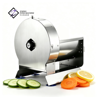 Trancheuse manuelle multifonctionnelle en acier inoxydable pour citrons, pommes de terre, légumes, fruits et racines de lotus, idéale pour les usines de snacks