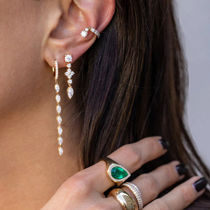 <span class=keywords><strong>Orecchini</strong></span> a Perno Gemnel con Zirconia Cubica Scintillante, Gioielli alla Moda, <span class=keywords><strong>Orecchini</strong></span> Pendenti a Goccia CZ, Regalo per la <span class=keywords><strong>Festa</strong></span> <span class=keywords><strong>della</strong></span> <span class=keywords><strong>Mamma</strong></span> e Natale per Donne - Product Image 2