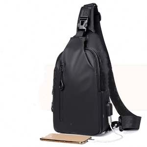 Riñoneras Casuales de Moda al por Mayor para Hombre, Bolsa de Cintura Impermeable con Múltiples Bolsillos para Exteriores, Bolsa de Pecho de Gran Capacidad para Viajes - Product Image 1
