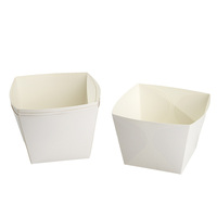 Plateau chauffe-plats jetable Dingpak, boîte à lunch en papier kraft, plateau en papier pour hamburgers, gâteaux, pizzas