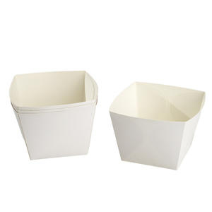 Etenwarmer schaal wegwerp lunchbox kraftpapier voedsel hamburger cake pizza papieren doos schaal - Product Image 4