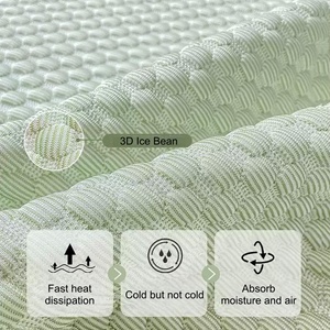 Tapis rafraîchissant de luxe pour animaux de compagnie, motif uni, lit et coussin rafraîchissant Ice Bean avec rembourrage en coton PP pour grands chiens - <span class=keywords><strong>Chaleur</strong></span> toutes saisons - Product Image 5