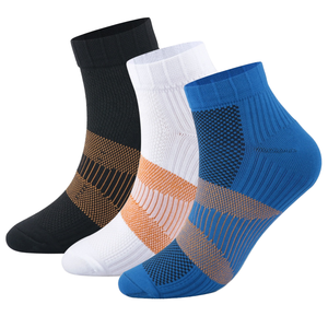 Men's Spring Striped Knitted Sweat-Absorbent Anti-Odor <b>Running</b> <b>Socks</b> Wholesale Thin Cotton Short Tube Shallow Mouth Body Logo - Product Image 1
