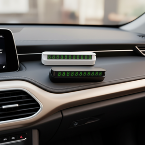 <span class=keywords><strong>Nuevo</strong></span> Señalizador de Estacionamiento Temporal para Auto, Resistente a Altas Temperaturas (80°C), de ABS ℃   Etiqueta Adhesiva Magnética Luminosa con Número Ocultable de un Solo Toque - Product Image 4