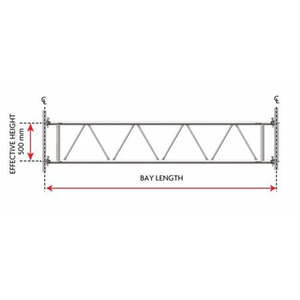 Trave a reticolo zincata a caldo <span class=keywords><strong>per</strong></span> <span class=keywords><strong>ponteggi</strong></span> Ringlock <span class=keywords><strong>per</strong></span> edilizia - Product Image 4
