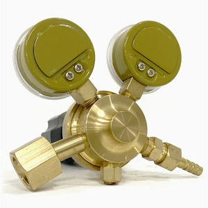 Manomètre d'oxygène industriel 15MPa en laiton, vanne de réduction de pression, régulateur de pression de gaz corrosif de laboratoire - Product Image 4